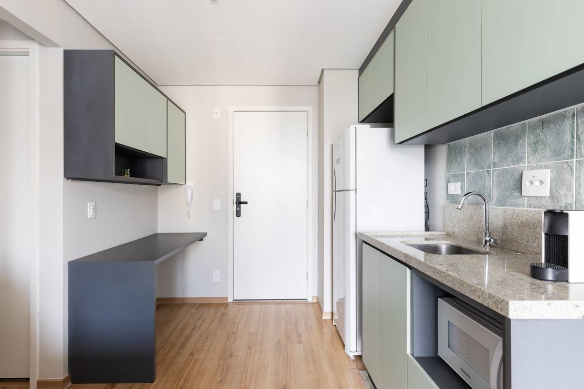 Studio Mobiliado para Locação - Ibirapuera - Apartamento em Indianópolis, São Paulo - para locação - Marquesa Imóveis