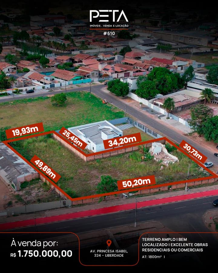 Lote/Terreno à Venda, Jardim Floresta - Boa Vista - Lote/Terreno em Jardim Floresta, Boa Vista - à venda - PETA SERVICOS IMOBILIARIOS LTDA