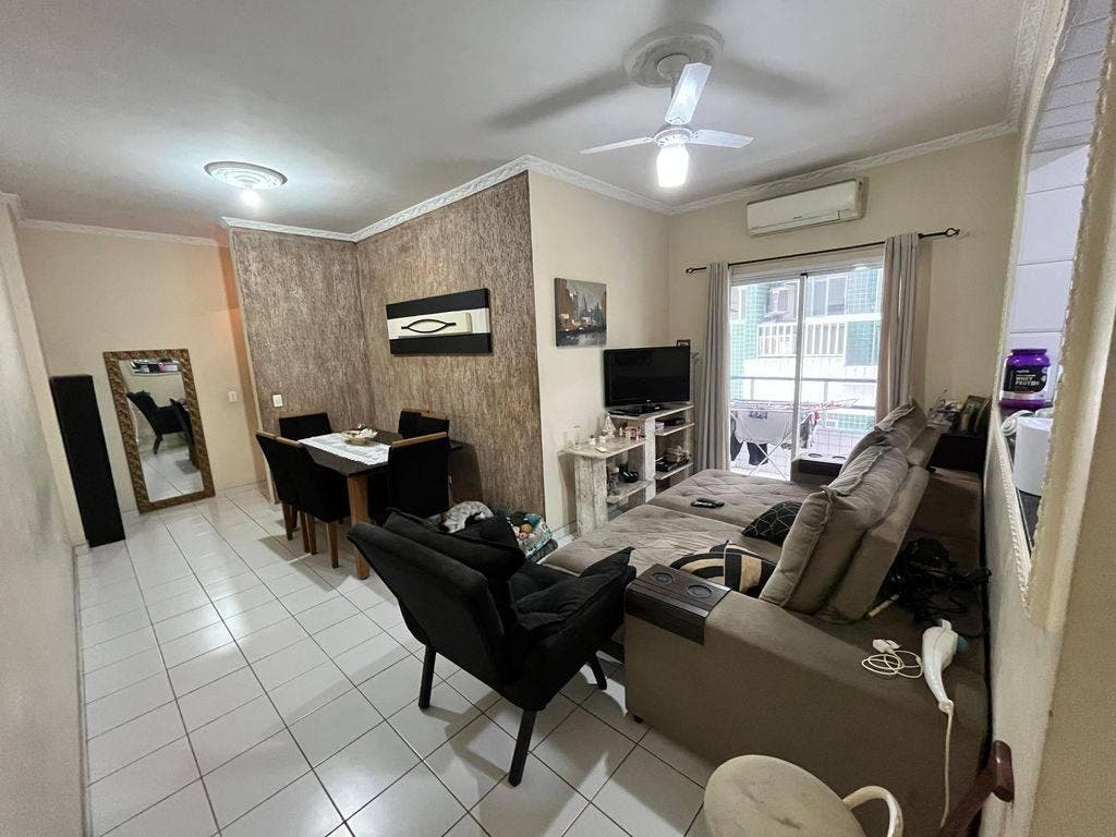 Apartamento à venda no Canto do Forte - Praia Grande/SP | 600 metros da praia - Apartamento em Canto do Forte, Praia Grande - à venda - CONTEMPLAR IMÓVEIS LTDA