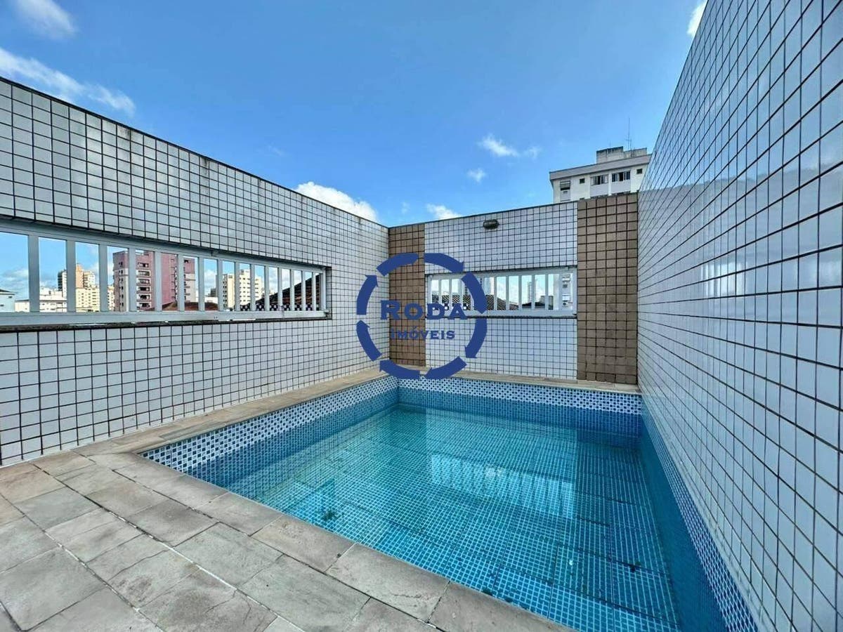 Casa Triplex à venda – 200m² – 4 dormitórios com 2 suítes - Garagem/Dois Carros – Aparecida - Sobrado em Aparecida, Santos - à venda - A.AYRES IMÓVEIS LTDA