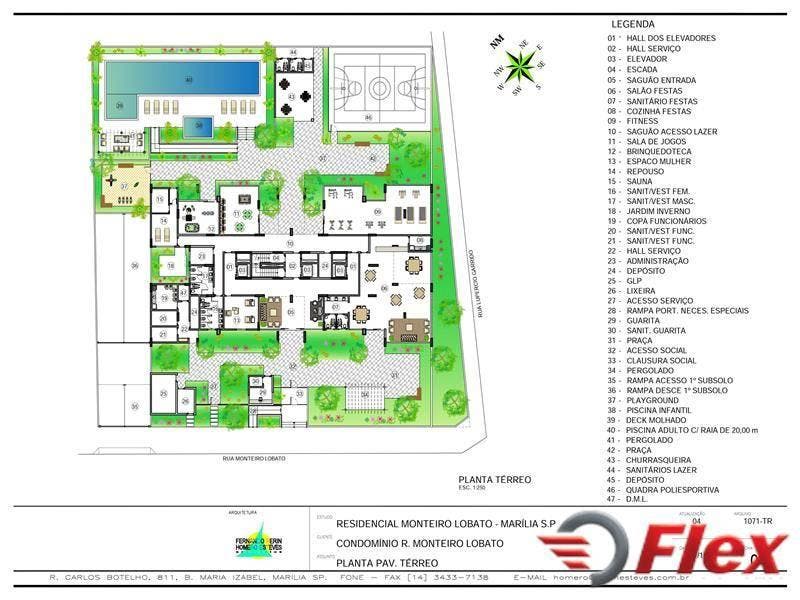 Monteiro Lobato - Centro - Residencial › Apartamento - Apartamento em Centro, Marília - à venda - FLEX CONSULTORIA IMOBILIÁRIA LTDA