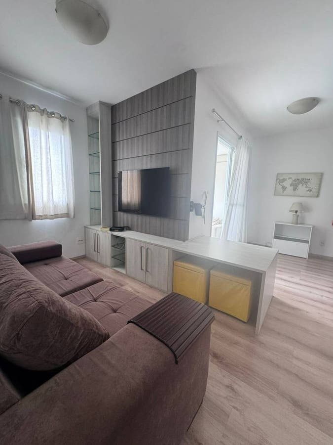 Apartamento 2 Quartos Barra Funda SP: Mobiliado com Sacada e Vista Livre Espetacular - Apartamento em Barra Funda, São Paulo - à venda - INGRÁCIA IMÓVEIS