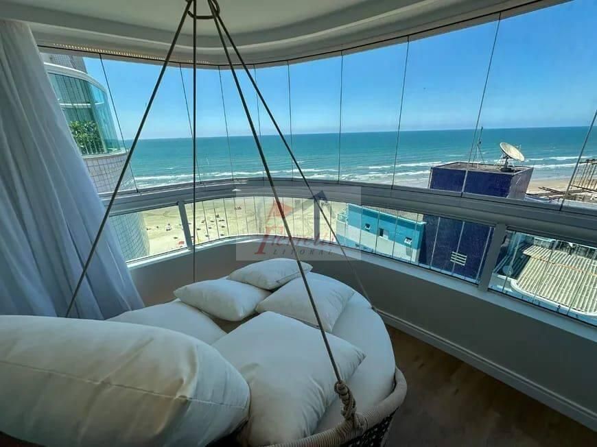 Cobertura duplex com 3 dormitórios decorada e climatizada Vista Mar - Praia Grande/SP - Cobertura em Aviação, Praia Grande - à venda - Ferretti Litoral Imoveis