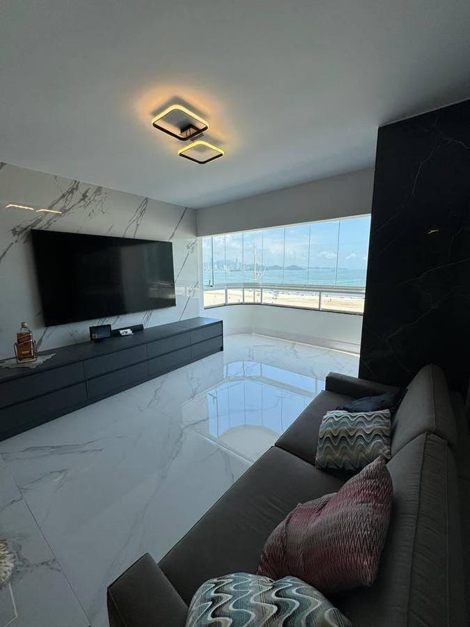 Apartamento Mobiliado Frente Mar a Venda, 4 Dormitorio, 1 Vaga, 140m², Centro, Balneario Camboriu - Apartamento em Centro, Balneário Camboriú - à venda - IMEX INVESTIMENTOS LTDA