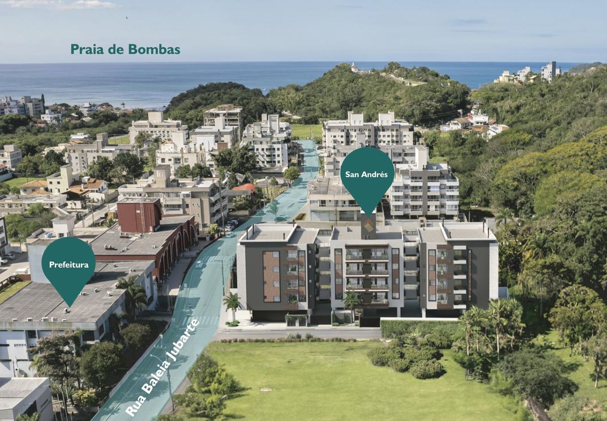 San Andrés Apartamento 2 suítes à venda Praia Bombas Bombinhas SC - Apartamento em José Amândio, Bombinhas - à venda - Imobiliária Rota do Sol