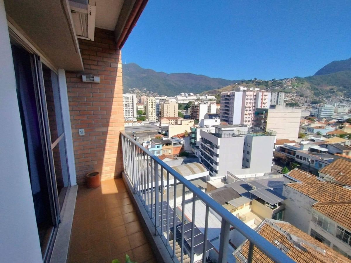 Apartamento venda na Rua Uruguai, 1 quarto, sala, banheiro, cozinha, 2 banheiros, vaga e próximo ao Metrô Uruguai - Apartamento em Tijuca, Rio de Janeiro - à venda - MIGUEZ IMOBILIÁRIA
