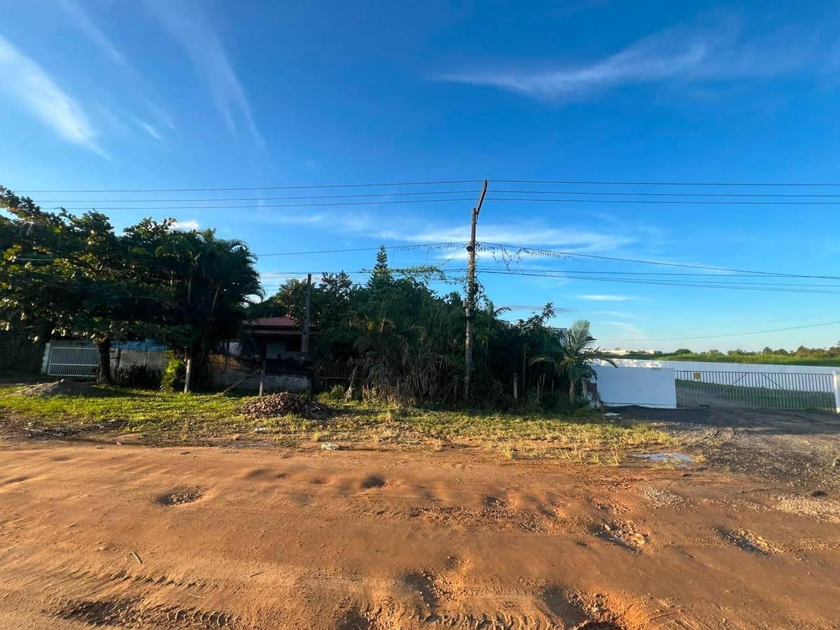 Terreno 690m²com casa 70m² em Barra Velha SC - Terreno em Vila Nova, Barra Velha - à venda - Manacá Negócios Imobiliários