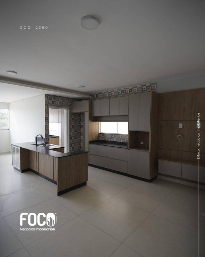 Apartamento com 3 quartos para Locação, Parque Universitário - Sorriso
