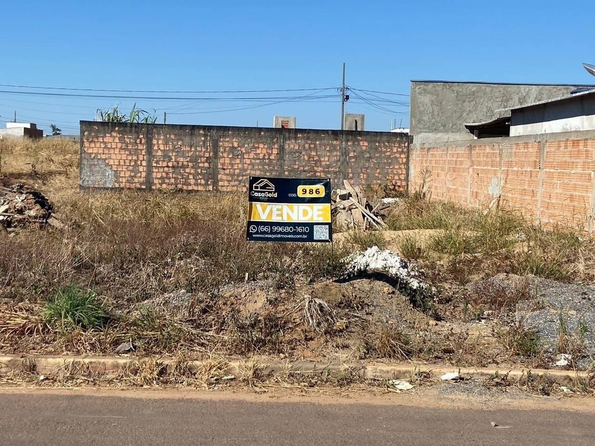 TERRENO COM 300 M² JD BELVEDERE - Lote/Terreno em JARDIM BELVEDERE, SINOP - à venda - CASA GOLD IMÓVEIS