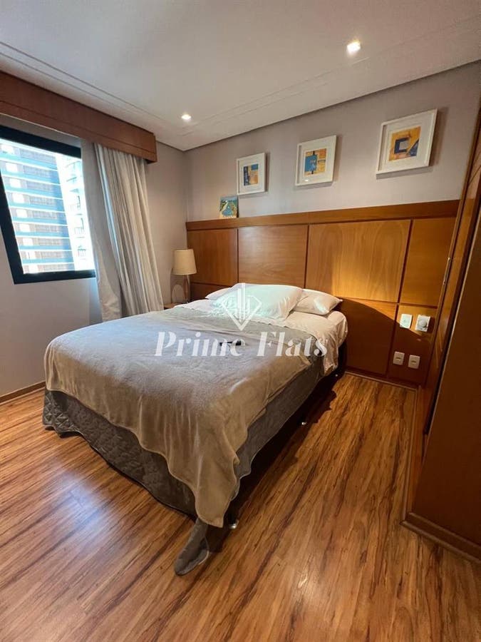 Flat disponível para venda no Meliá Jardim Europa, com 39m², 1 dormitório e 1 vaga de garagem - Flat em Vila Nova Conceição, São Paulo - à venda - Prime Flats Negócios Imobiliários