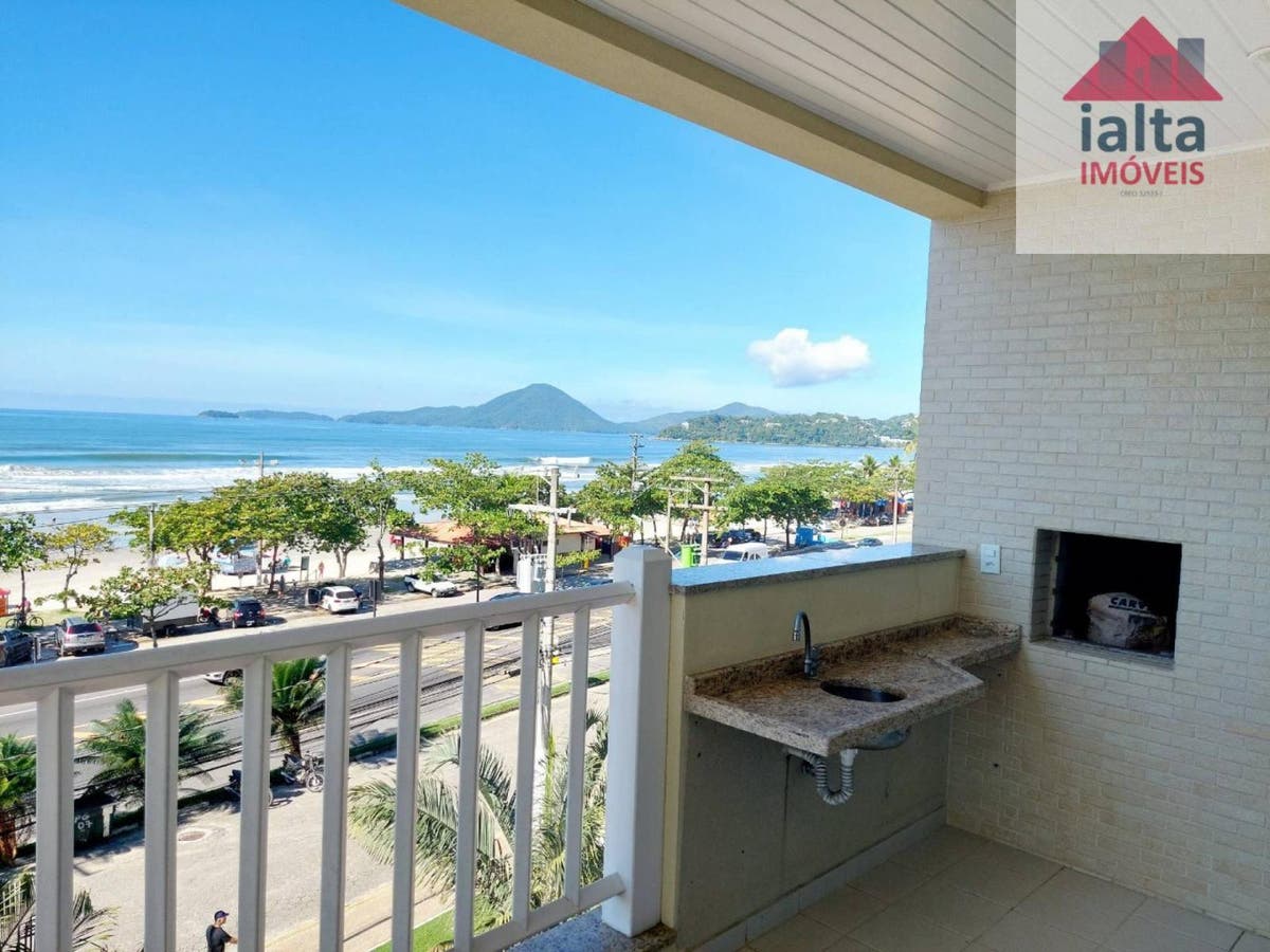 Apartamento Frente Mar na Praia Grande - Ubatuba/SP - Apartamento em Praia Grande, Ubatuba - à venda - IALTA IMOVEIS LTDA