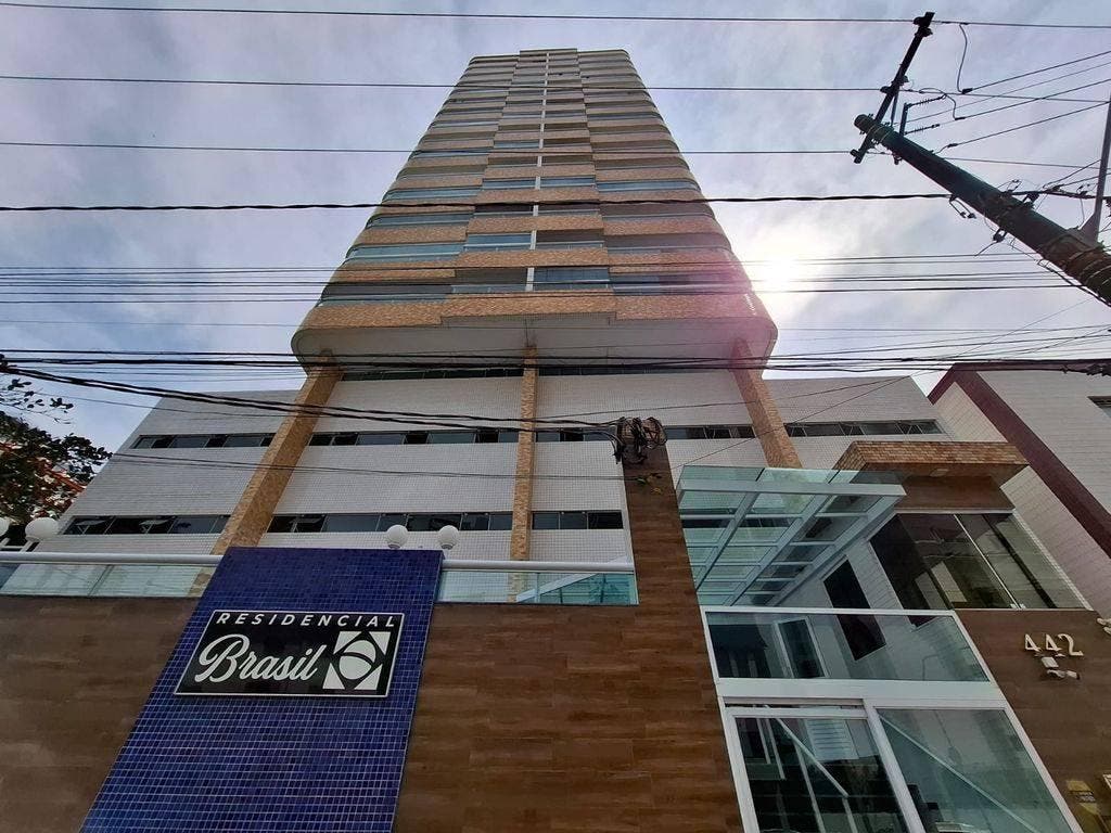 Apartamento de 3 dormitórios, sendo 2 suítes, 3 banheiros e 2 vagas de garagem - Apartamento em Boqueirão, Praia Grande - à venda - CONTEMPLAR IMÓVEIS LTDA