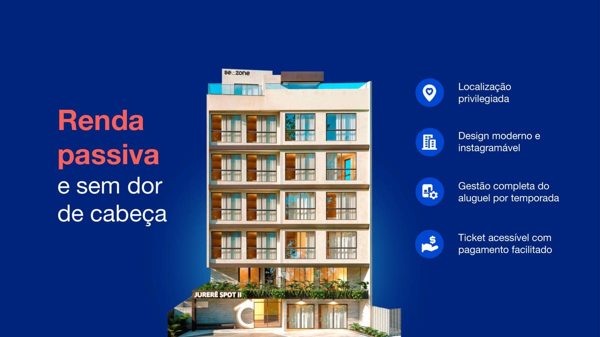 Jurerê SPOT 2 - Flat/Loft/Estúdio em Jurerê, Florianópolis - IB IMÓVEIS LTDA
