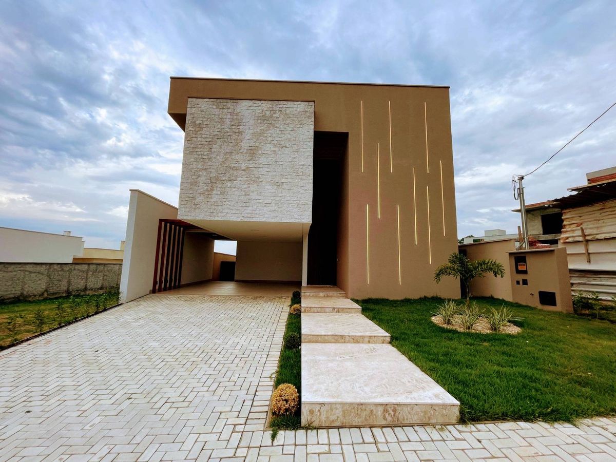 Sobrado Jardins Barcelona - Casa de Condomínio em Jardins Barcelona, Senador Canedo - à venda - MELHOR IMÓVEL SOLUÇÕES IMOBILIÁRIAS LTDA