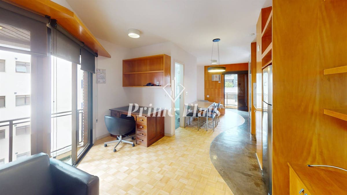 Flat disponível para locação no Personal Flat, com 40m², 1 dormitório e 1 vaga - Flat em Indianópolis, São Paulo - para locação - Prime Flats Negócios Imobiliários