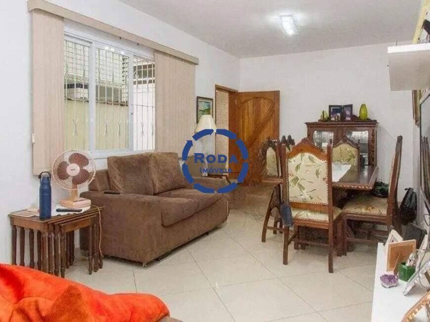Casa Sobreposta Baixa com 3 quartos sendo 3 suítes Churrasqueira e 2 vagas - Boqueirão Santos - Casa em Boqueirão, Santos - à venda - A.AYRES IMÓVEIS LTDA