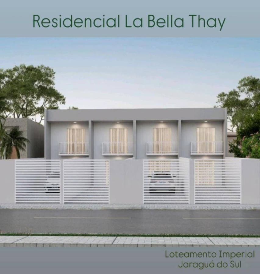Casa Geminada com 2 quartos à venda, com 71.10m² de área total e 70.49m² de área privativa com R$ 375.000,00 - Três Rios do Norte - Jaraguá do Sul - SC - Casa Geminada em Três Rios do Sul, Jaraguá do Sul - à venda - Imobiliária Piermann