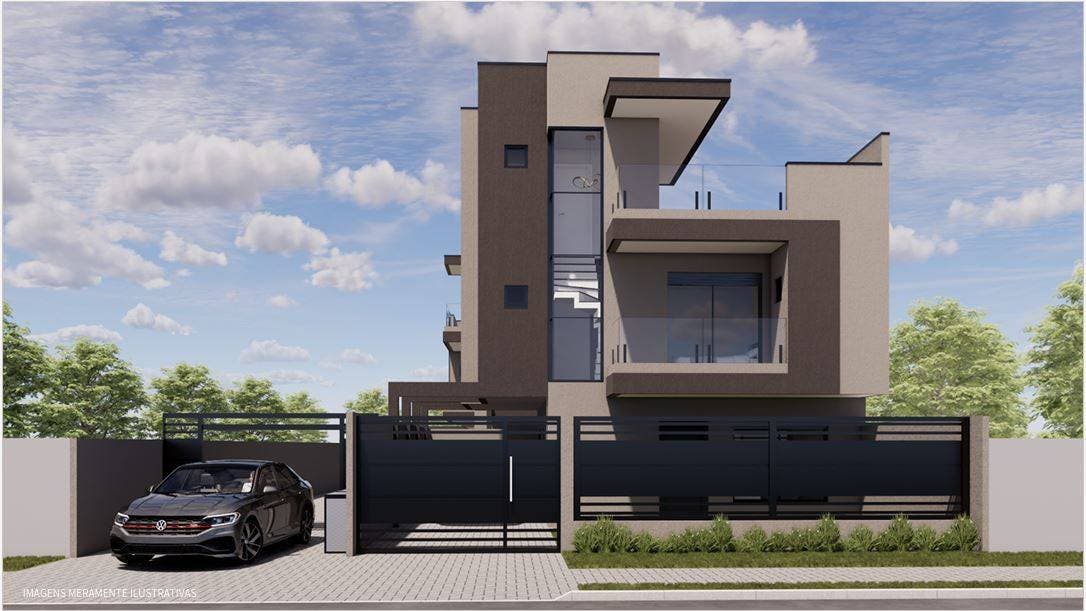Sobrado Triplex bairro Hauer - Sobrado em Hauer, Curitiba - à venda - EVALGRANDE CONSULTORIA IMOBILIARIA LTDA