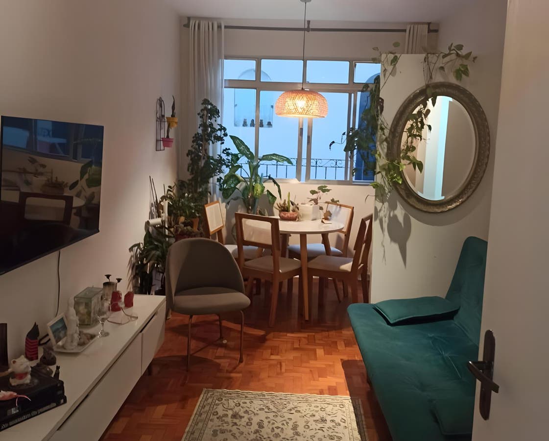 Apartamento com 2 dormitórios à venda, 70 m² por R$ 370.000,00 - Centro - São Vicente/SP - Apartamento em Centro, São Vicente - à venda - Quintas de Santos Administradora de Imóveis Ltda