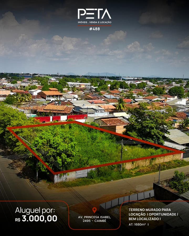 Terreno para Locação, Caimbé - Boa Vista - Terreno em Caimbé, Boa Vista - para locação - PETA SERVICOS IMOBILIARIOS LTDA