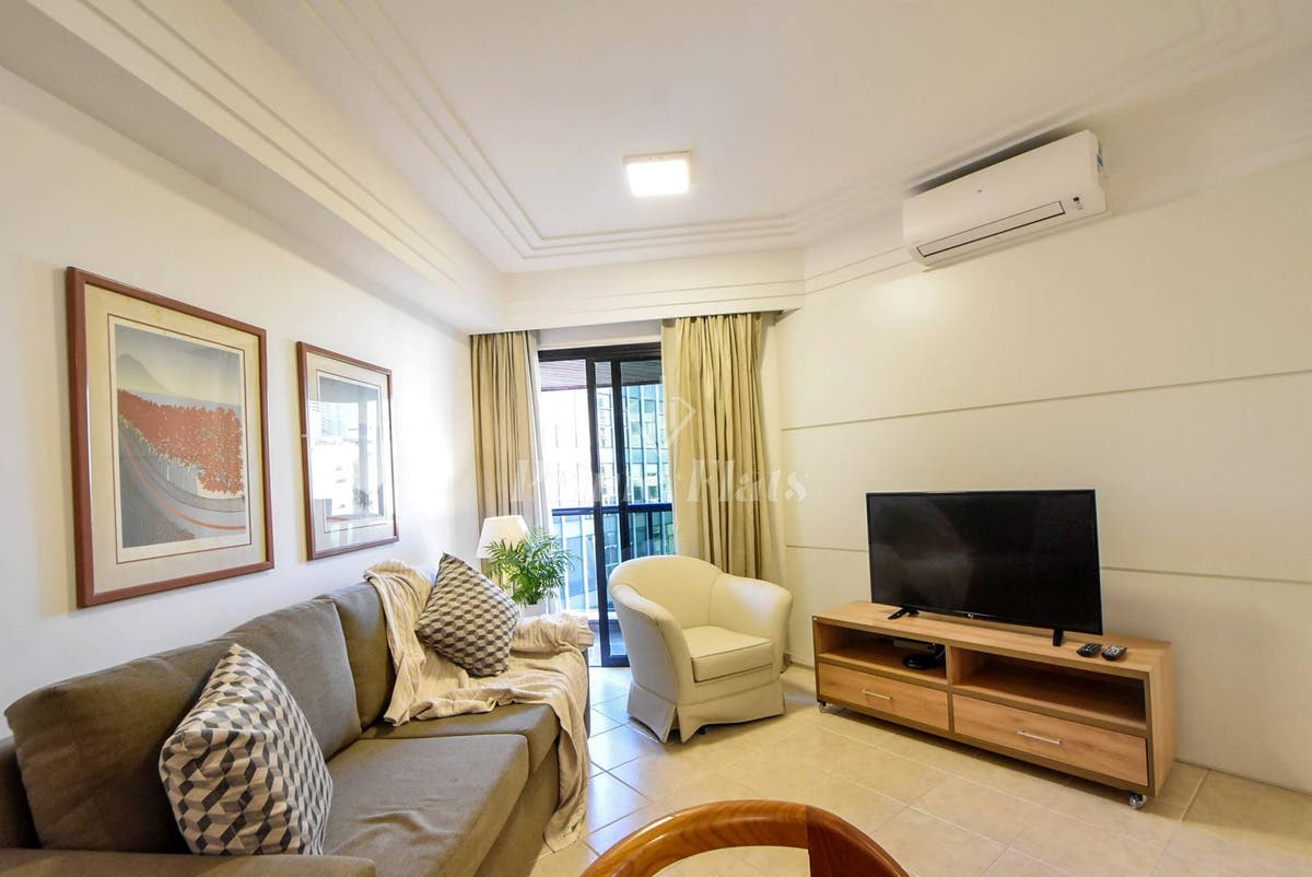 Flat disponível para venda no Golden Tower Residence, com 42,22m², 1 dormitório e 1 vaga - Flat em Itaim Bibi, São Paulo - à venda - Prime Flats Negócios Imobiliários