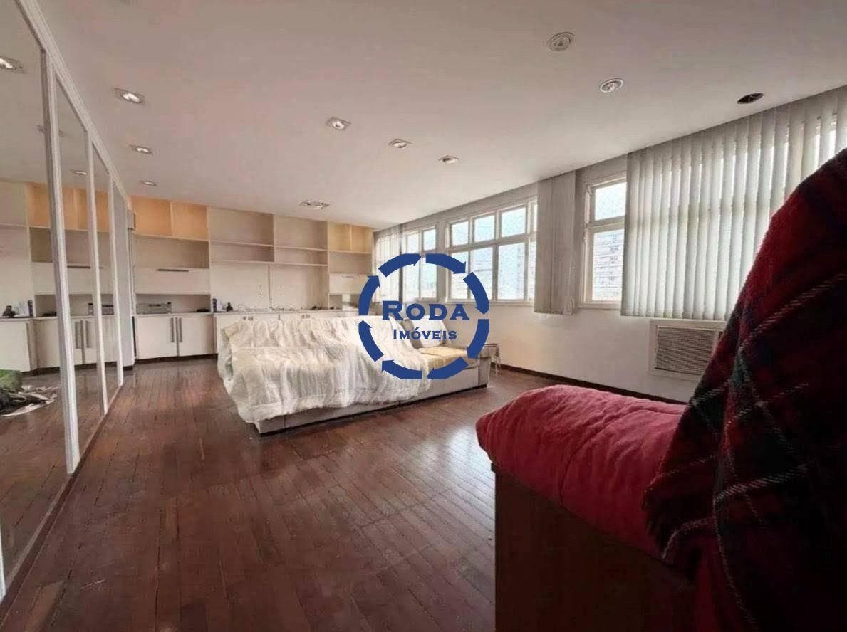Apartamento à Venda no Gonzaga – Andar Alto, Vista Livre - Apartamento em Gonzaga, Santos - à venda - A.AYRES IMÓVEIS LTDA