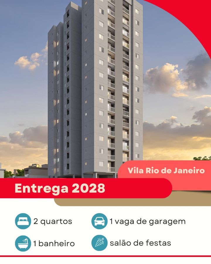 Apartamento com 2 quartos à Venda, Vila Rio de Janeiro - Guarulhos - Apartamento em Vila Rio de Janeiro, Guarulhos - MFelix Imóveis e Assessoria Ltda