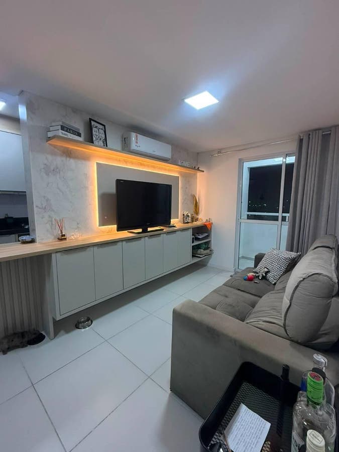 Apto - 2 Qts - Mobiliado - Sacada c/ Chur - São Vicente - Itajaí/SC - Apartamento em São Vicente, Itajaí - à venda - Denis Alexandre Imóveis