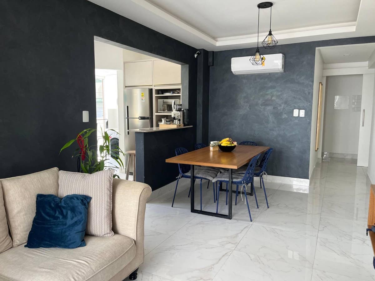 Sala de jantar e estar