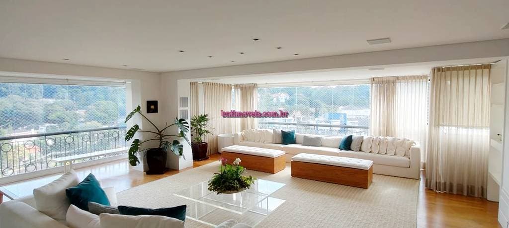 Apartamento Mobiliado de Alto Padrão à Venda e Locação no Cond. Gávea – Real Parque | 300 M² | 3 Suítes | Ar Cond. | 4 Vagas | Depósito Privativo - Apartamento em Real Parque, São Paulo - para locação e à venda - BONS NEGÓCIOS IMOBILIÁRIOS