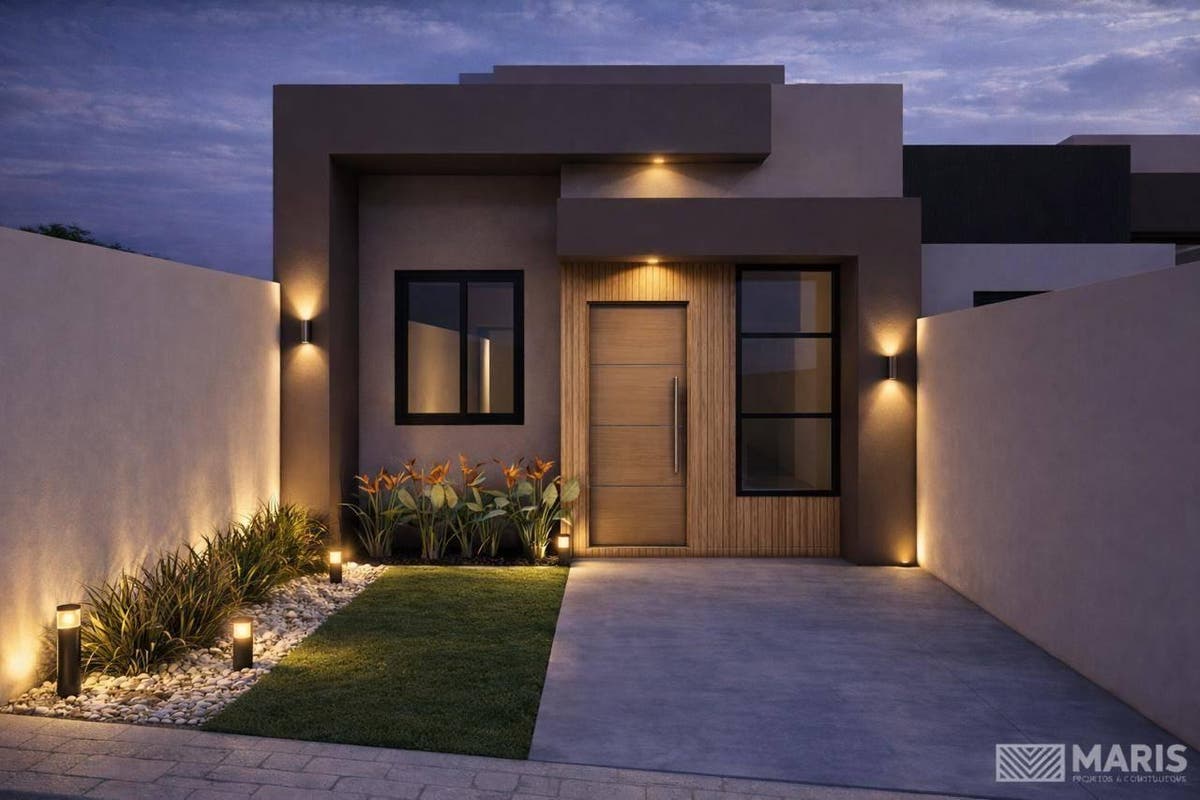 Linda Casa 2 Quartos em Construção Marques Industrial em São Joaquim de Bicas - Casa Geminada em Marques Industrial, São Joaquim de Bicas - à venda - Via M Empreendimentos Imobiliários Ltda