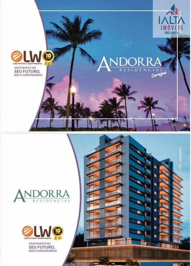 APARTAMENTO BEIRA MAR ANDORRA RESIDENCIAL - Apartamento em Indaiá, Caraguatatuba - à venda - IALTA IMOVEIS LTDA