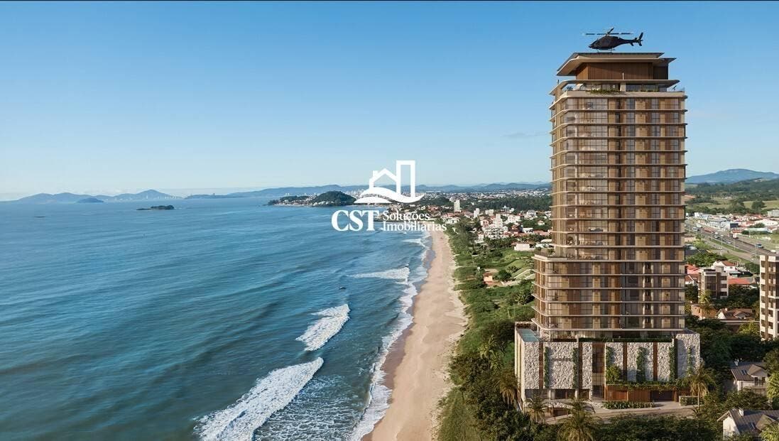 APARTAMENTO PÉ NA AREIA COM 03 OU 04 SUÍTES NO BAIRRO TABULEIRO- Barra Velha/SC (AMALFI) - Apartamento em Tabuleiro, Barra Velha - à venda - CST SOLUÇÕES IMOBILIARIA LTDA