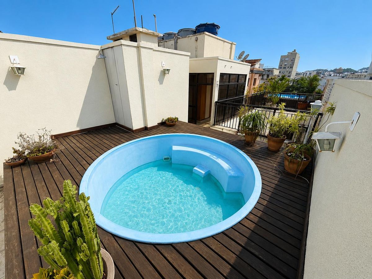 À Venda! Cobertura na Tijuca - Rua Visconde de Figueiredo - 225 m2 - 3 Quartos - Suite - 2 Vagas - Area Gourmet com Piscina - Cobertura em Tijuca, Rio de Janeiro - à venda - MIGUEZ IMOBILIÁRIA