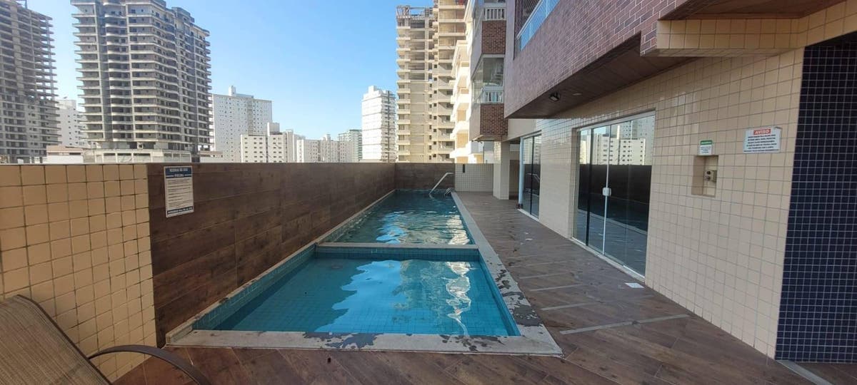 Apartamento Padrão - Lindo - Guilhermina - Praia Grande - SP. - Apartamento em Guilhermina, Praia Grande - à venda - Daniela Perez Imoveis