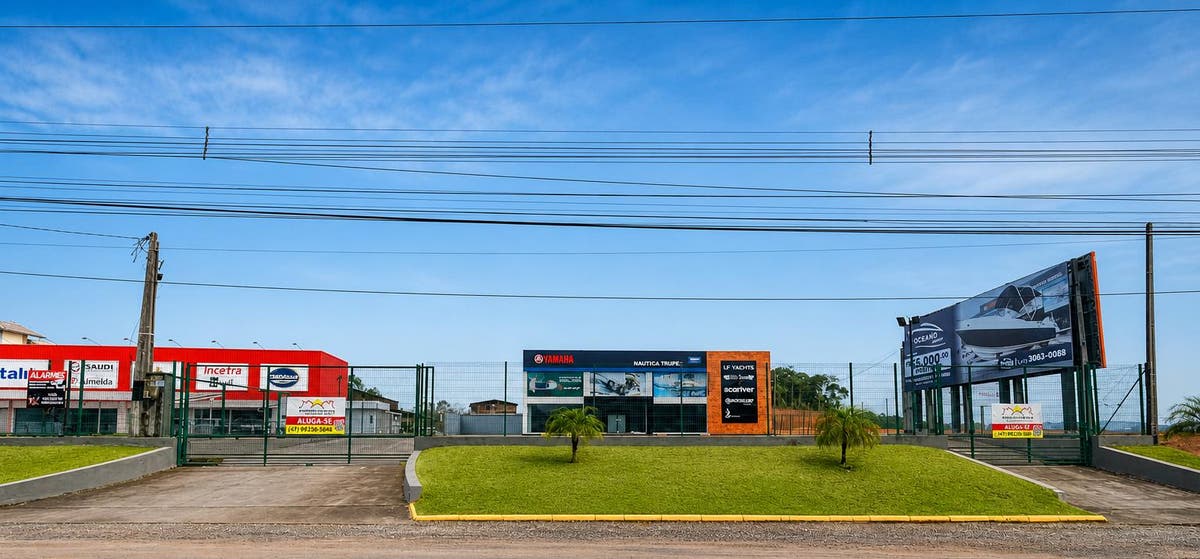 SALA COMERCIAL AS MARGENS DA BR 280 PARA ALUGAR - Salas Comerciais em Itinga, Araquari - para locação - IMOBILIARIA BORBA