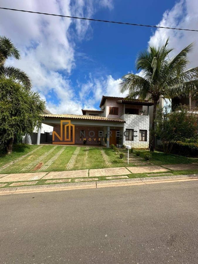 Sobrado à venda ou locação no condomínio Santa Clara em Indaiatuba/SP. - Casa de Condomínio em Chácara Areal, Indaiatuba - para locação e à venda - Nobrecce Imóveis