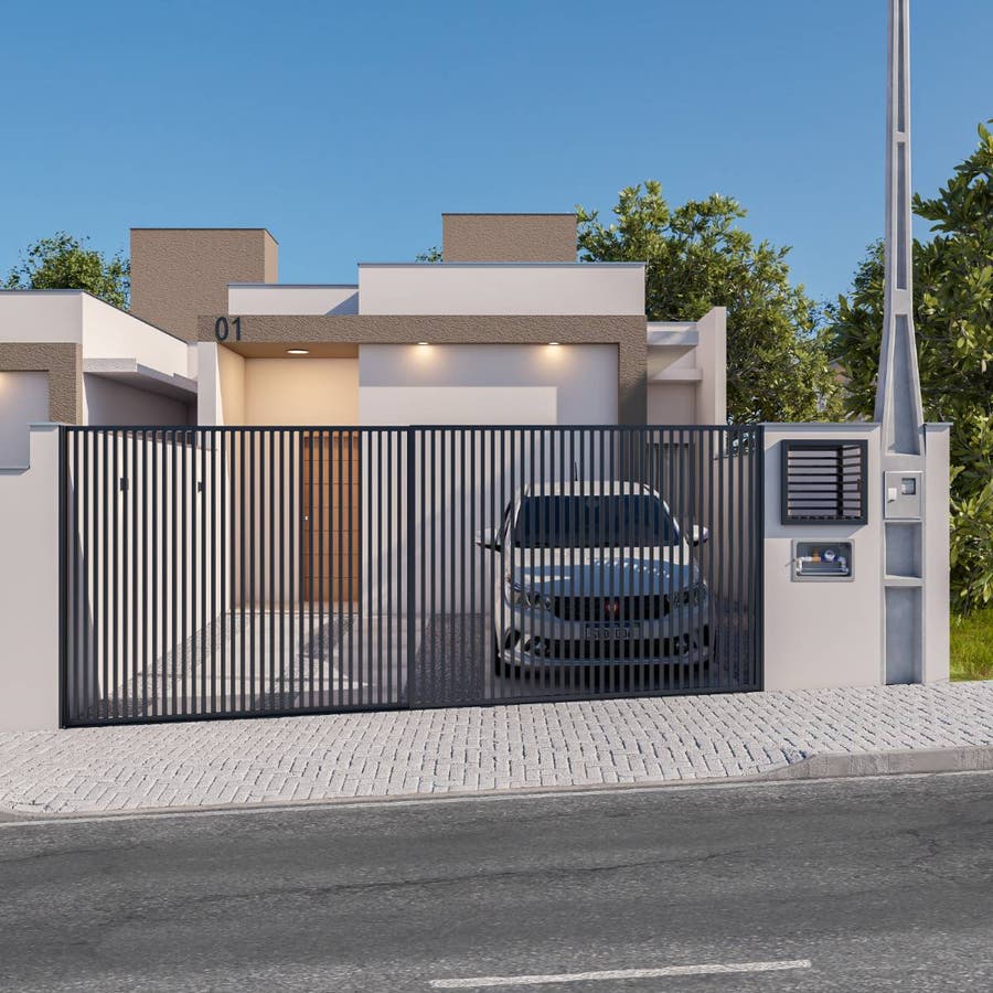Casa Geminada com 3 quartos, Corticeira - Guaramirim - Casa Geminada em Corticeira, Guaramirim - à venda - MAVIC IMÓVEIS