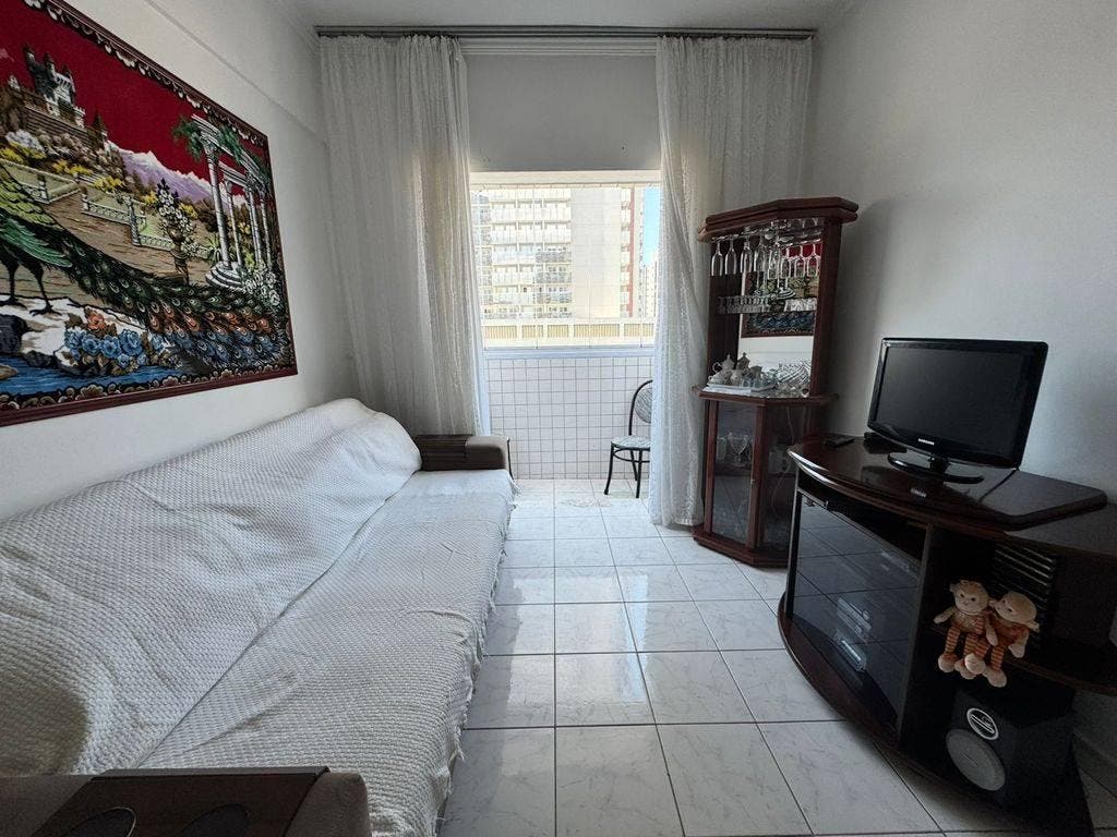Apartamento no Boqueirão em Praia Grande Sacada, Elevador-Excelente Localização - Apartamento em Boqueirão, Praia Grande - à venda - CONTEMPLAR IMÓVEIS LTDA
