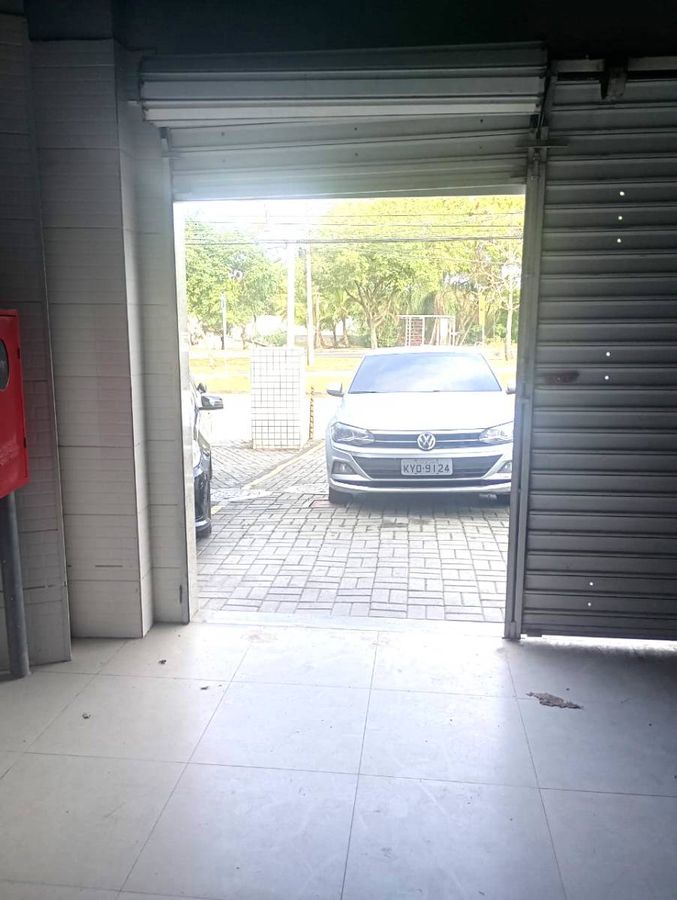 Estilo contemporâneo fachada garagem (melhorada por IA)
