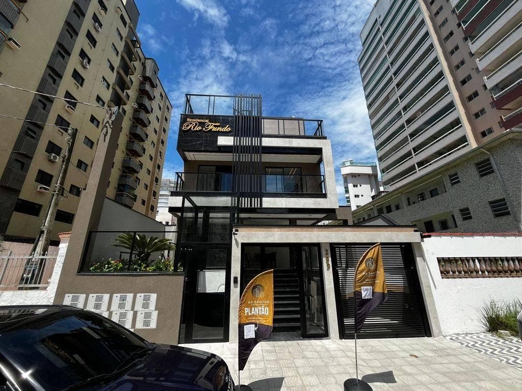Casa de condomínio com 3 quartos, sendo 2 suítes, 1 banheiro e 2 vagas - Casa de Condomínio em Guilhermina, Praia Grande - à venda - CONTEMPLAR IMÓVEIS LTDA