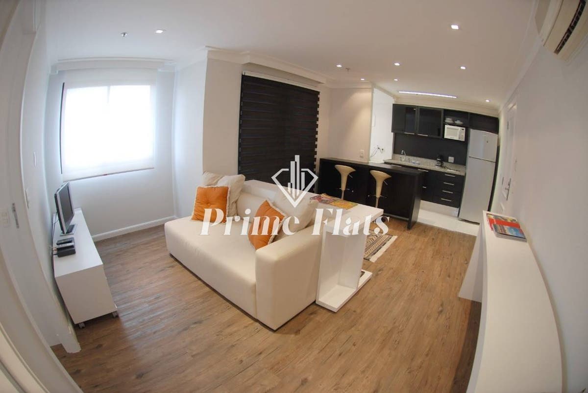 Flat disponível para venda no Quality Suites Long Stay Vila Olímpia, com 48m², 1 dormitório e 1 vaga - Flat/Loft/Estúdio em Vila Olímpia, São Paulo - à venda - Prime Flats Negócios Imobiliários