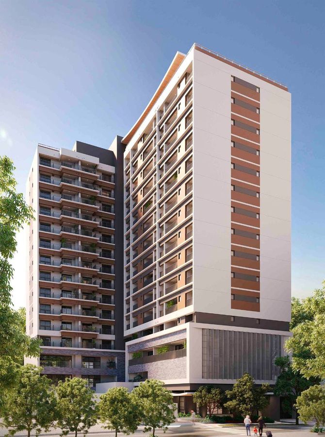 Mozae Higienópolis | Construtora Tegra | Construção | 46 metros | 01 suíte | com varanda | sem vaga - Studios em São Paulo em Santa Cecília, São Paulo - à venda - SEGUNDO IMÓVEL