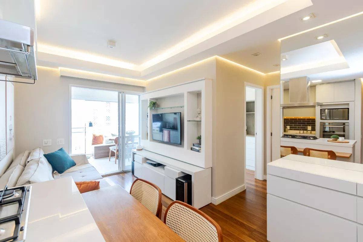 LINDO APARTAMENTO - VENDA - PORTEIRA FECHADA - COND LIKE BROOKLIN - Apartamento em Jardim das Acácias, São Paulo - à venda - Um Imóvel