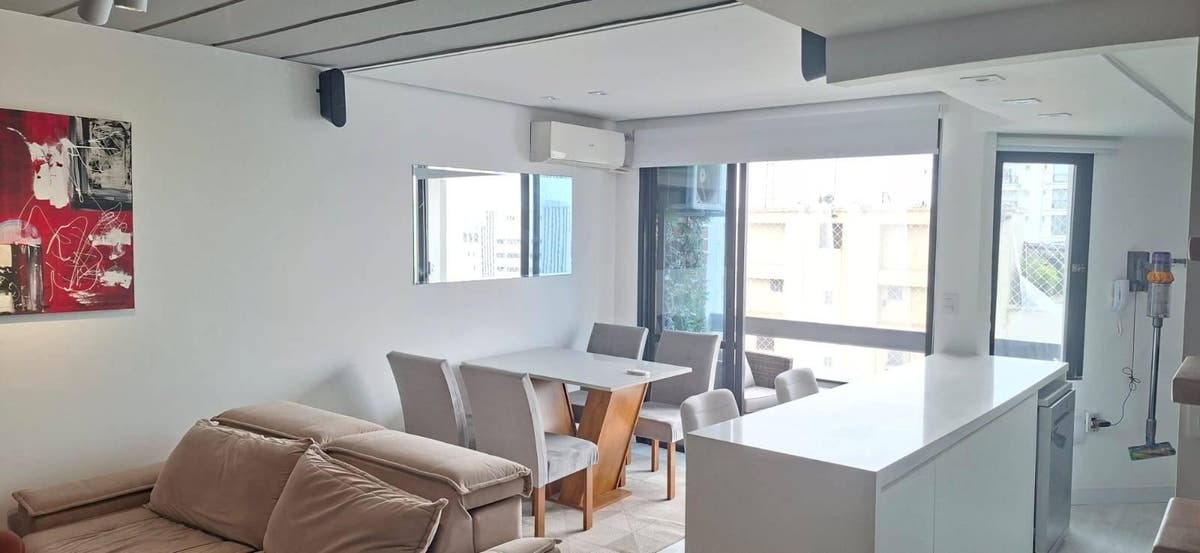 Apartamento com 1 quarto para Locação, Moema - São Paulo - Apartamento em Moema, São Paulo - para locação - FORTE PRIME IMOVEIS LTDA