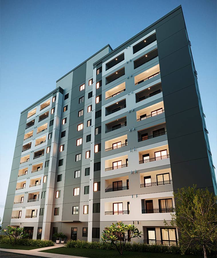 Contemporâneo Suzano | Construtora Árbore | Construção | 49 metros | 02 dormitórios | suíte | varanda | 01 vaga - Apartamento em Vila Figueira, Suzano - à venda - SEGUNDO IMÓVEL