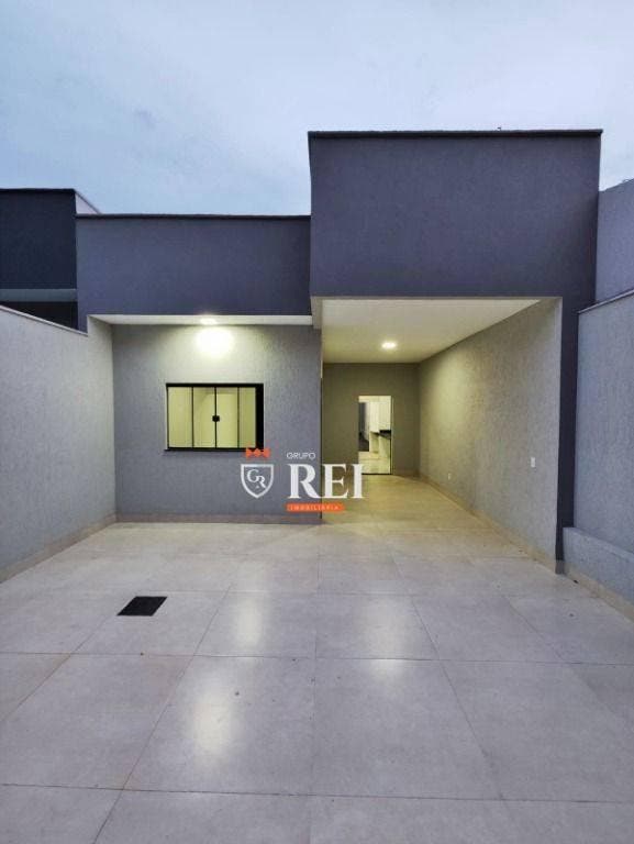 CASA Á VENDA – 3/4 SENDO 1 SUÍTE VALOR R$ 510.000,00 ??Área do terreno: 150 m² | Área construída: 103 m² Composição do Imóvel: ??3 dormitórios, s - Casa em Residencial Gameleira II, Rio Verde - à venda - IMOBILIARIA REI EMPREENDIMENTOS S/S LTDA