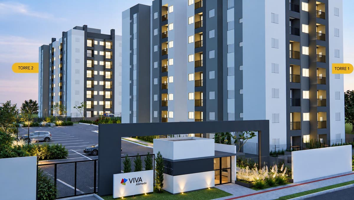 Viva Alameda – Apartamentos de 2 Quartos com Sacada e Churrasqueira | Sabará III - Apartamento em Sabará III, Londrina - à venda - CINCO HOMESTAY LTDA