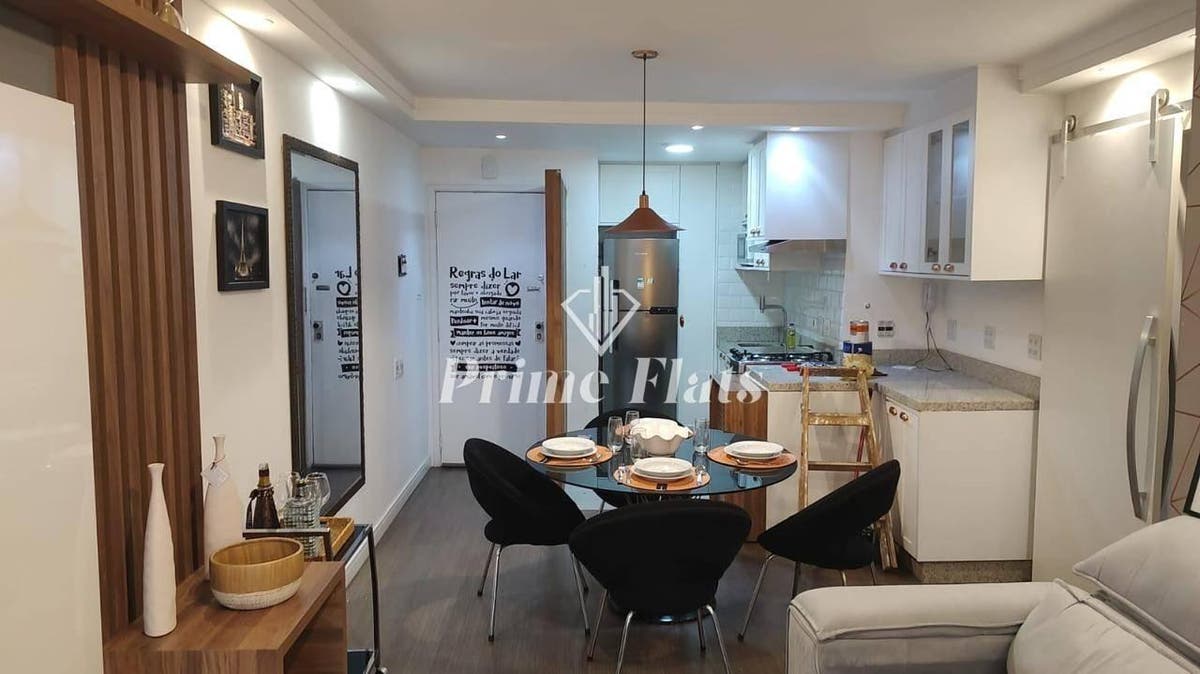 Flat para Locação no Saint Thomas Residence Service no bairro Jardim Paulista, 60m², com 2 quartos, 1 vaga - Flat em Jardim Paulista, São Paulo - para locação - Prime Flats Negócios Imobiliários