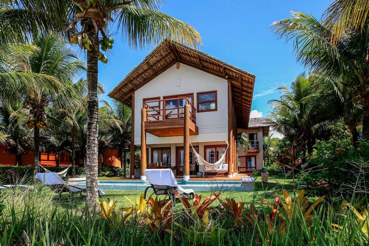 Casa com 4 suítes e piscina em Trancoso - Trc089 - Casa em Trancoso (Porto Seguro) - à venda - Villas in Brazil